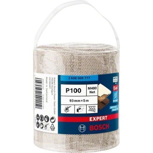  Für Exzenterschleifer EXPERT M480 Netzstruktur-Schleifrollen Bosch EXPERT M480 Schleifnetzrolle, 93 mm, 5 m, G 100, für Handschleifen 12375354