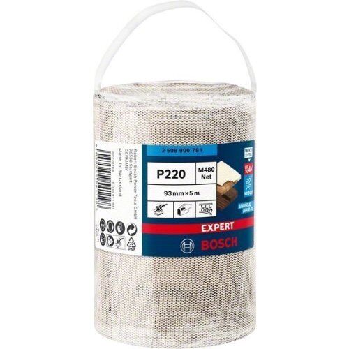  Für Exzenterschleifer EXPERT M480 Netzstruktur-Schleifrollen Bosch EXPERT M480 Schleifnetzrolle, 93 mm, 5 m, G 220, für Handschleifen 12375363