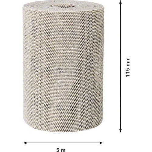  Für Exzenterschleifer EXPERT M480 Netzstruktur-Schleifrollen Bosch EXPERT M480 Schleifnetzrolle, 115 mm, 5 m, G 80, für Handschleifen 12375358