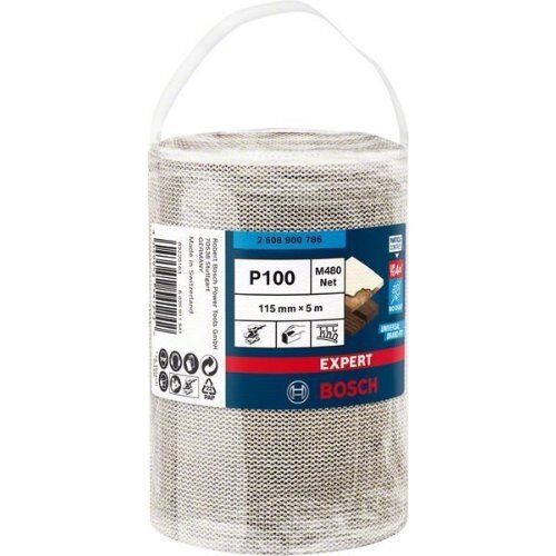  Für Exzenterschleifer EXPERT M480 Netzstruktur-Schleifrollen Bosch EXPERT M480 Schleifnetzrolle, 115 mm, 5 m, G 100, für Handschleifen 12375349