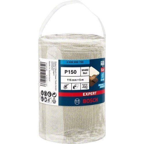  Für Exzenterschleifer EXPERT M480 Netzstruktur-Schleifrollen Bosch EXPERT M480 Schleifnetzrolle, 115 mm, 5 m, G 150, für Handschleifen 12375365