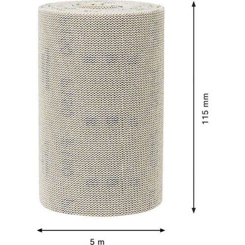  Für Exzenterschleifer EXPERT M480 Netzstruktur-Schleifrollen Bosch EXPERT M480 Schleifnetzrolle, 115 mm, 5 m, G 150, für Handschleifen 12375365