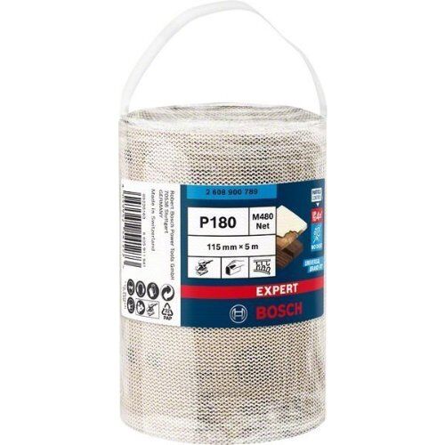  Für Exzenterschleifer EXPERT M480 Netzstruktur-Schleifrollen Bosch EXPERT M480 Schleifnetzrolle, 115 mm, 5 m, G 180, für Handschleifen 12375361