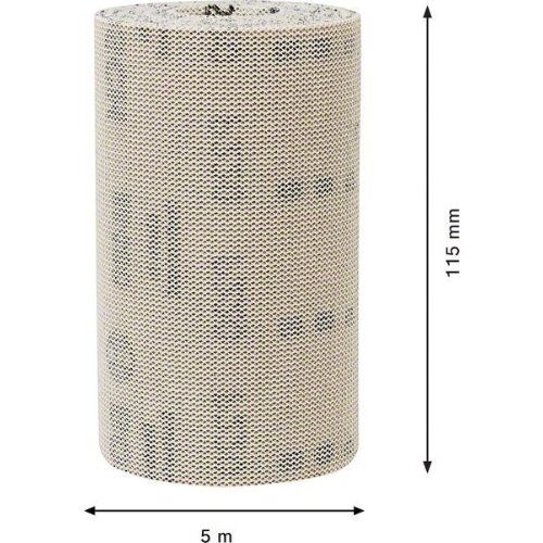  Für Exzenterschleifer EXPERT M480 Netzstruktur-Schleifrollen Bosch EXPERT M480 Schleifnetzrolle, 115 mm, 5 m, G 220, für Handschleifen 12375359