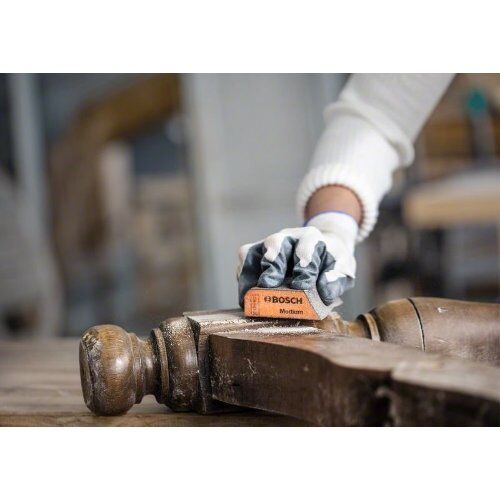  EXPERT S473 Standard Schleifpads Bosch EXPERT S473 Standard Pad, 98 x 120 x 13 mm, M, F, SF, 3-tlg., für Handschleifen 12375207