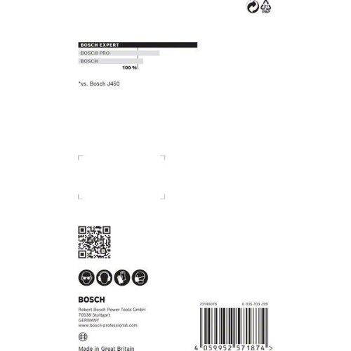  EXPERT N880 Vliespads zum Handschleifen Bosch EXPERT N880 Vliespad zum Handschleifen, 115 x 140 mm, grob A, 2-tlg., für Handschleifen 12375214