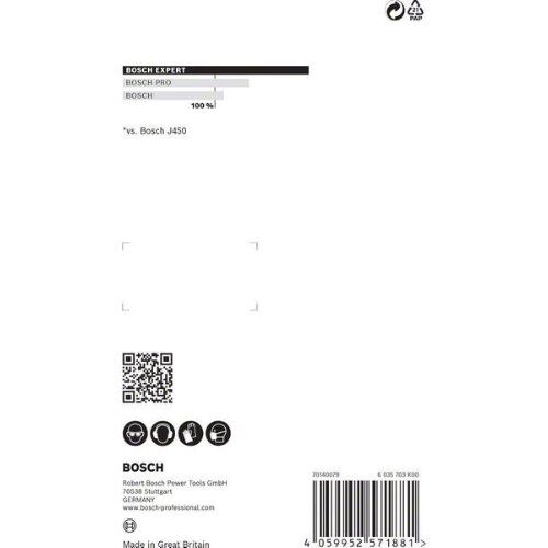  EXPERT N880 Vliespads zum Handschleifen Bosch EXPERT N880 Vliespad zum Handschleifen, 115 x 140 mm, Medium S, 2-tlg., für Handschleifen 12375216