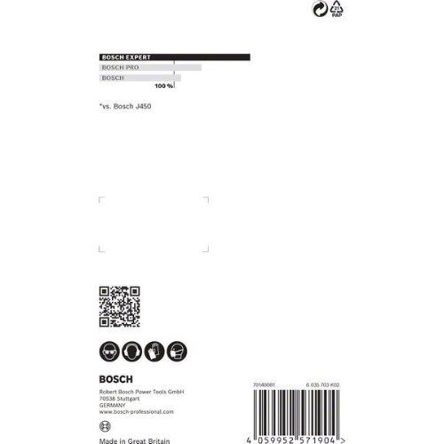  EXPERT N880 Vliespads zum Handschleifen Bosch EXPERT N880 Vliespad zum Handschleifen, 115 x 140 mm, Mehrzweck XS, 2-tlg., für Handschleifen 12375220