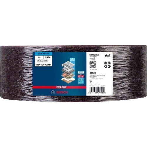  EXPERT N880 Vliesrollen zum Handschleifen Bosch EXPERT N880 Vliesrolle zum Handschleifen, 115 mm x 10 m, medium A, für Handschleifen 12375243