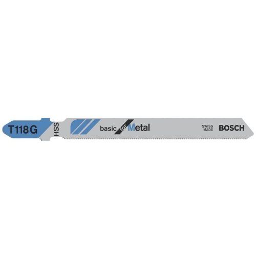  T 118 G Basic for Metal Stichsägeblätter Bosch Stichsägeblatt T 118 G, für Stichsägen 12374278