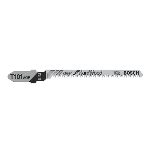  T 101 AOF Stichsägeblätter Clean for Hardwood Bosch Stichsägeblatt T 101 AOF, für Stichsägen 12374176