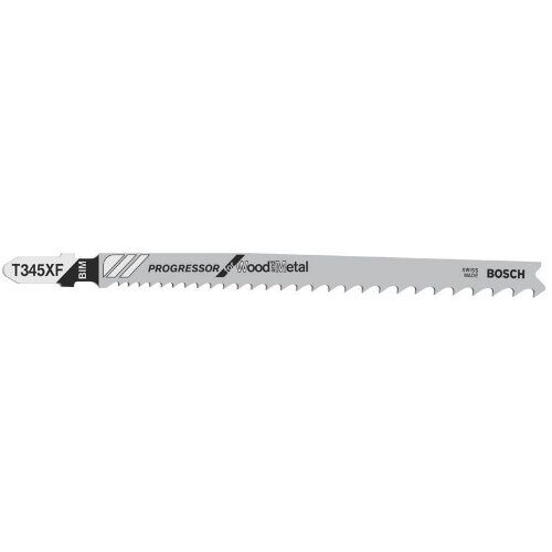  T 345 XF Progressor for Wood and Metal Stichsägeblätter Bosch Stichsägeblatt T 345 XF, für Stichsägen 12374222