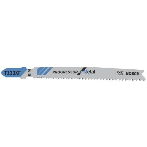  T 123 XF Progressor for Metal Stichsägeblätter Bosch Stichsägeblatt T 123 XF, für Stichsägen 12374192