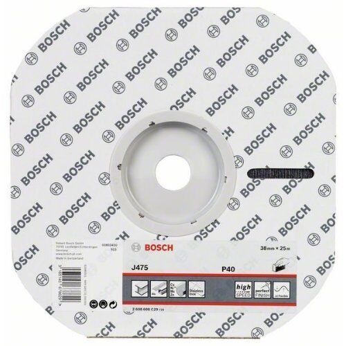  Für Exzenterschleifer J475 Best for Metal Schleifblattrollen für das Handschleifen Bosch Schleifrolle Gewebe J475, für Handschleifen 12375318