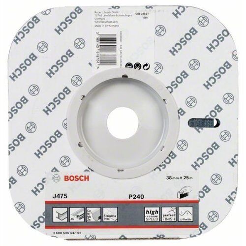  Für Exzenterschleifer J475 Best for Metal Schleifblattrollen für das Handschleifen Bosch Schleifrolle Gewebe J475, für Handschleifen 12375314