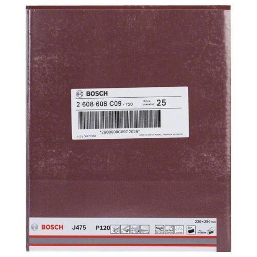  Für Handschleifen J475 Best for Metal Schleifblattrollen für das Handschleifen Bosch Schleifblatt J475, für Handschleifen 12375324