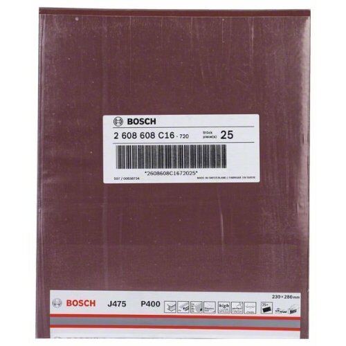  Für Handschleifen J475 Best for Metal Schleifblattrollen für das Handschleifen Bosch Schleifblatt J475, für Handschleifen 12375322