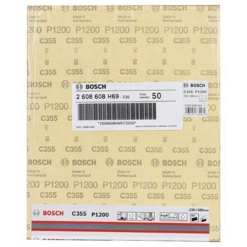  C355 Schleifpapier zum Handschleifen Bosch Schleifblatt C355, für Handschleifen 12375307