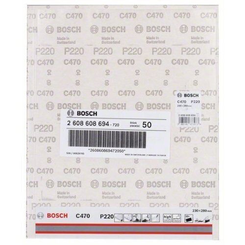  C470 Best for Wood and Paint Schleifpapier zum Handschleifen Bosch Schleifblatt C470, für Handschleifen 12375289