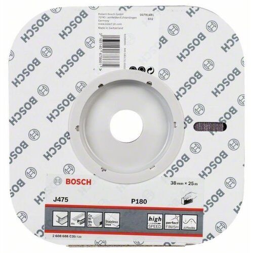  Für Exzenterschleifer J475 Best for Metal Schleifblattrollen für das Handschleifen Bosch Schleifrolle Gewebe J475, für Handschleifen 12375320
