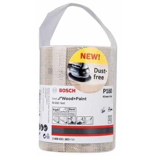  Für Exzenterschleifer M480 Best for Wood and Paint Schleifnetzrollen zum Handschleifen Bosch Schleifrolle, für Handschleifen 12375373