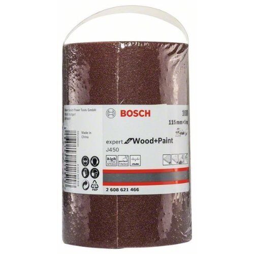  Für Exzenterschleifer J450 Expert for Wood Schleifblattrollen für das Handschleifen Bosch J450 Expert for Wood and Paint, 115 mm x 5 m, G100, für Handschleifen 12375462