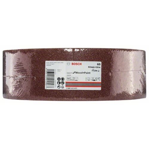  Für Exzenterschleifer J450 Expert for Wood Schleifblattrollen für das Handschleifen Bosch J450 Expert for Wood and Paint, 93 mm x 50 m, G60, für Handschleifen 12375458