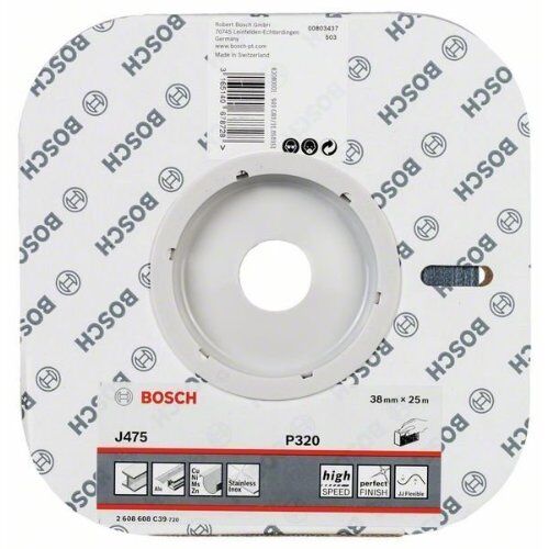  Für Exzenterschleifer J475 Best for Metal Schleifblattrollen für das Handschleifen Bosch Schleifrolle Gewebe J475, für Handschleifen 12375319