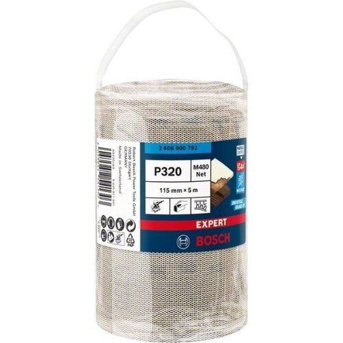  Für Exzenterschleifer EXPERT M480 Netzstruktur-Schleifrollen Bosch EXPERT M480 Schleifnetzrolle, 115 mm, 5 m, G 320, für Handschleifen 12375355