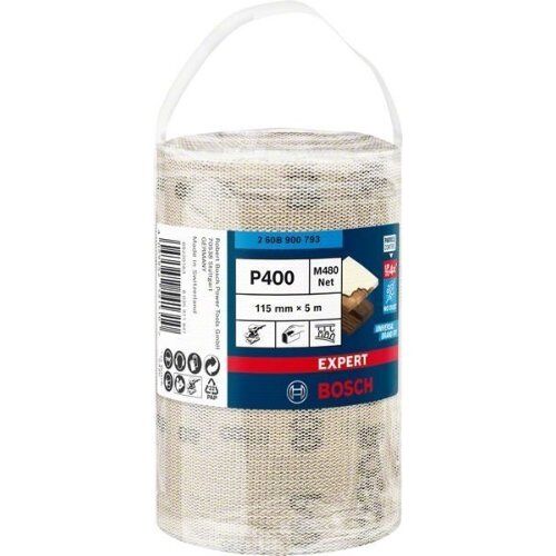  Für Exzenterschleifer EXPERT M480 Netzstruktur-Schleifrollen Bosch EXPERT M480 Schleifnetzrolle, 115 mm, 5 m, G 400, für Handschleifen 12375356
