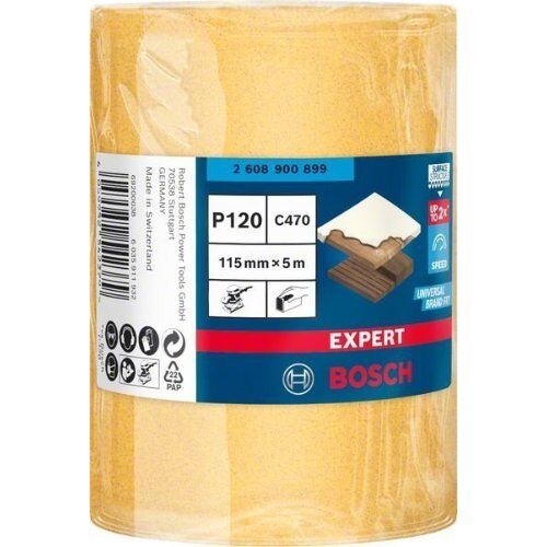  EXPERT C470 Schleifpapierrollen zum Handschleifen Bosch EXPERT C470 Schleifpapierrolle zum Handschleifen, 115 mm, 5 m, G 120, für Handschleifen 12375398
