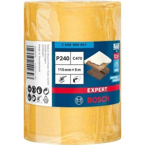  EXPERT C470 Schleifpapierrollen zum Handschleifen Bosch EXPERT C470 Schleifpapierrolle zum Handschleifen, 115 mm, 5 m, G 240, für Handschleifen 12375407