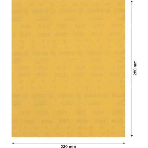  EXPERT C470 Schleifpapier zum Handschleifen Bosch EXPERT C470 Schleifpapier zum Handschleifen, 230 x 280 mm, G 320, für Handschleifen 12375273