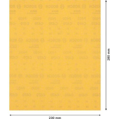  EXPERT C470 Schleifpapier zum Handschleifen Bosch EXPERT C470 Schleifpapier zum Handschleifen, 230 x 280 mm, G 400, für Handschleifen 12375274