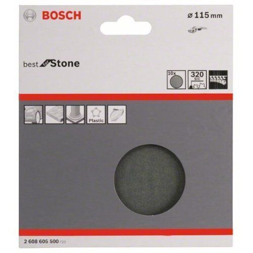  F355 Best for Coatings and Composites Schleifpapier für Winkelschleifer Bosch 10-tlg. Schleifblatt-Set F355, für kleine Winkelschleifer 12376004