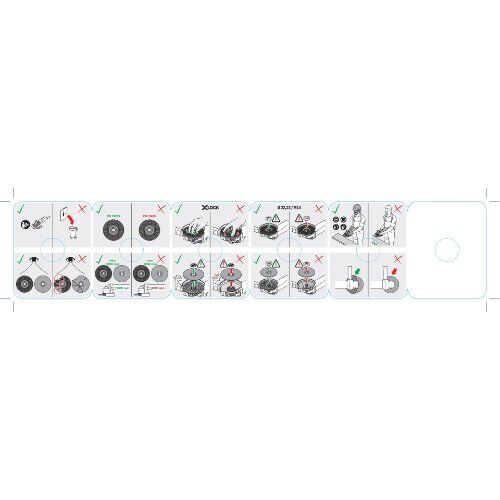  R574 Best for Metal X-LOCK Fiberschleifscheiben Bosch X-LOCK Fiberschleifscheibe, Ø125 mm, K 80, R574, Best for Metal, 1 Stück, für kleine Winkelschleifer 12375880