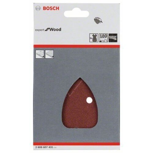  C430 Expert for Wood Schleifpapier für Multischleifer Bosch 5-tlg. Schleifblatt-Set C430, für Multischleifer 12376201