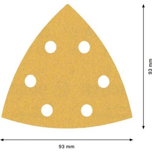  EXPERT C470 Schleifblatt für Deltaschleifer Bosch EXPERT C470 Schleifpapier für Deltaschleifer, 93 mm, G 180, 50 Stück, für Deltaschleifer 12376128