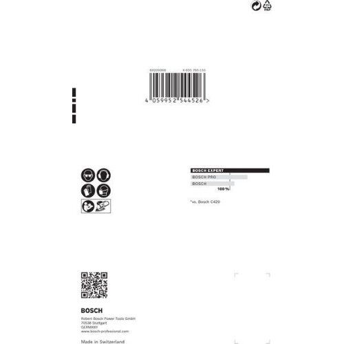  EXPERT C470 Schleifblatt mit 7 Löchern für Multischleifer Bosch EXPERT C470 Schleifpapier mit 7 Löchern für Multischleifer, 100 x 150 mm, G 40, 10-tlg., für Multischleifer 12376148