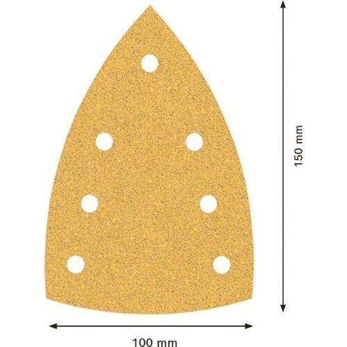  EXPERT C470 Schleifblatt mit 7 Löchern für Multischleifer Bosch EXPERT C470 Schleifpapier mit 7 Löchern für Multischleifer, 100 x 150 mm, G 60, 10-tlg., für Multischleifer 12376142