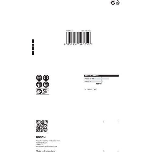  EXPERT C470 Schleifblatt mit 7 Löchern für Multischleifer Bosch EXPERT C470 Schleifpapier mit 7 Löchern für Multischleifer, 100 x 150 mm, G 400, 10-tlg., für Multischleifer 12376145