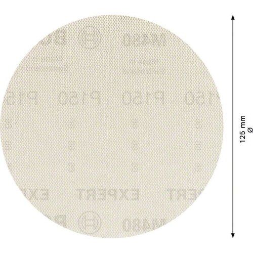  EXPERT M480 Schleifnetze für Exzenterschleifer Bosch EXPERT M480 Schleifnetz für Exzenterschleifer, 125 mm, G 150, 5 Stück, für Exzenterschleifer 12376261