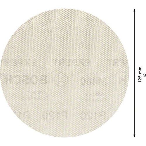  EXPERT M480 Schleifnetze für Exzenterschleifer Bosch EXPERT M480 Schleifnetz für Exzenterschleifer, 125 mm, G 120, 50 Stück, für Exzenterschleifer 12376262