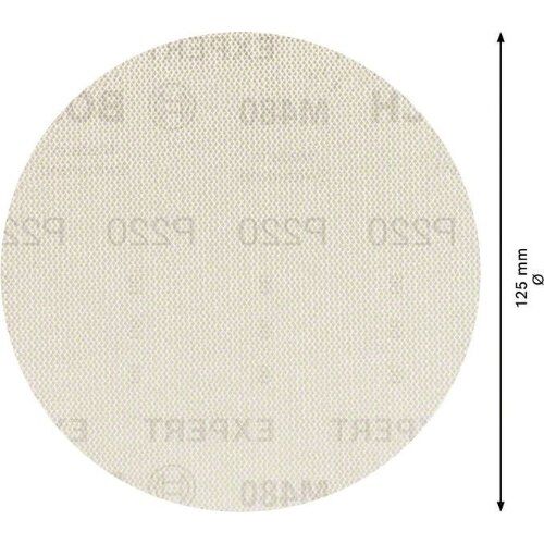  EXPERT M480 Schleifnetze für Exzenterschleifer Bosch EXPERT M480 Schleifnetz für Exzenterschleifer, 125 mm, G 220, 50 Stück, für Exzenterschleifer 12376280