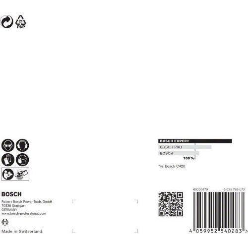  EXPERT M480 Schleifnetze für Exzenterschleifer Bosch EXPERT M480 Schleifnetz für Exzenterschleifer, 150 mm, G 100, 5 Stück, für Exzenterschleifer 12376260
