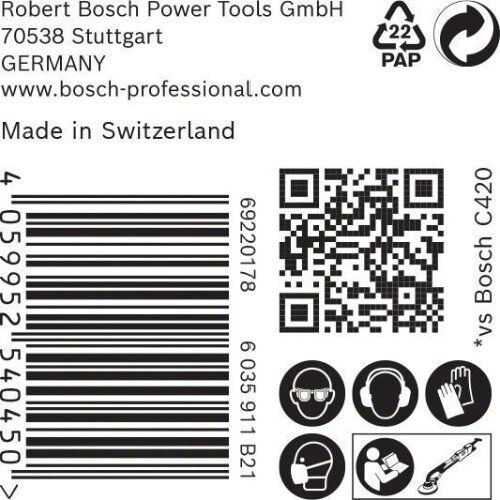  EXPERT M480 Schleifnetze für Trockenbauschleifer Bosch EXPERT M480 Schleifnetz für Trockenbauschleifer, 225 mm, G 80, 25-tlg., für Trockenbauschleifer 12376288