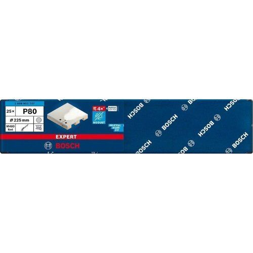  EXPERT M480 Schleifnetze für Trockenbauschleifer Bosch EXPERT M480 Schleifnetz für Trockenbauschleifer, 225 mm, G 80, 25-tlg., für Trockenbauschleifer 12376288