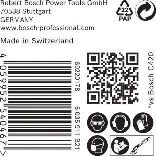  EXPERT M480 Schleifnetze für Trockenbauschleifer Bosch EXPERT M480 Schleifnetz für Trockenbauschleifer, 225 mm, G 100, 25-tlg., für Trockenbauschleifer 12376292