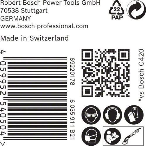 EXPERT M480 Schleifnetze für Trockenbauschleifer Bosch EXPERT M480 Schleifnetz für Trockenbauschleifer, 225 mm, G 220, 25-tlg., für Trockenbauschleifer 12376287