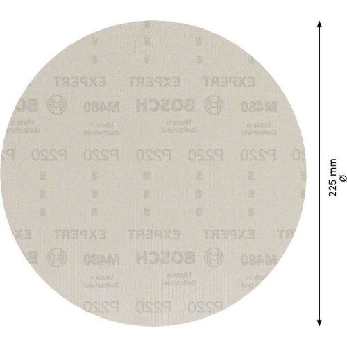  EXPERT M480 Schleifnetze für Trockenbauschleifer Bosch EXPERT M480 Schleifnetz für Trockenbauschleifer, 225 mm, G 220, 25-tlg., für Trockenbauschleifer 12376287